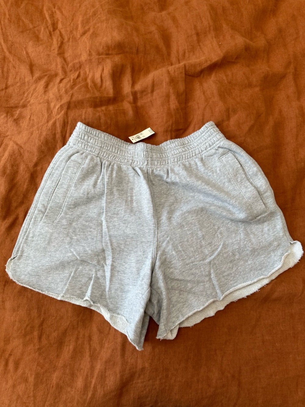 aerie Light Gray Athletic Lounge Shorts